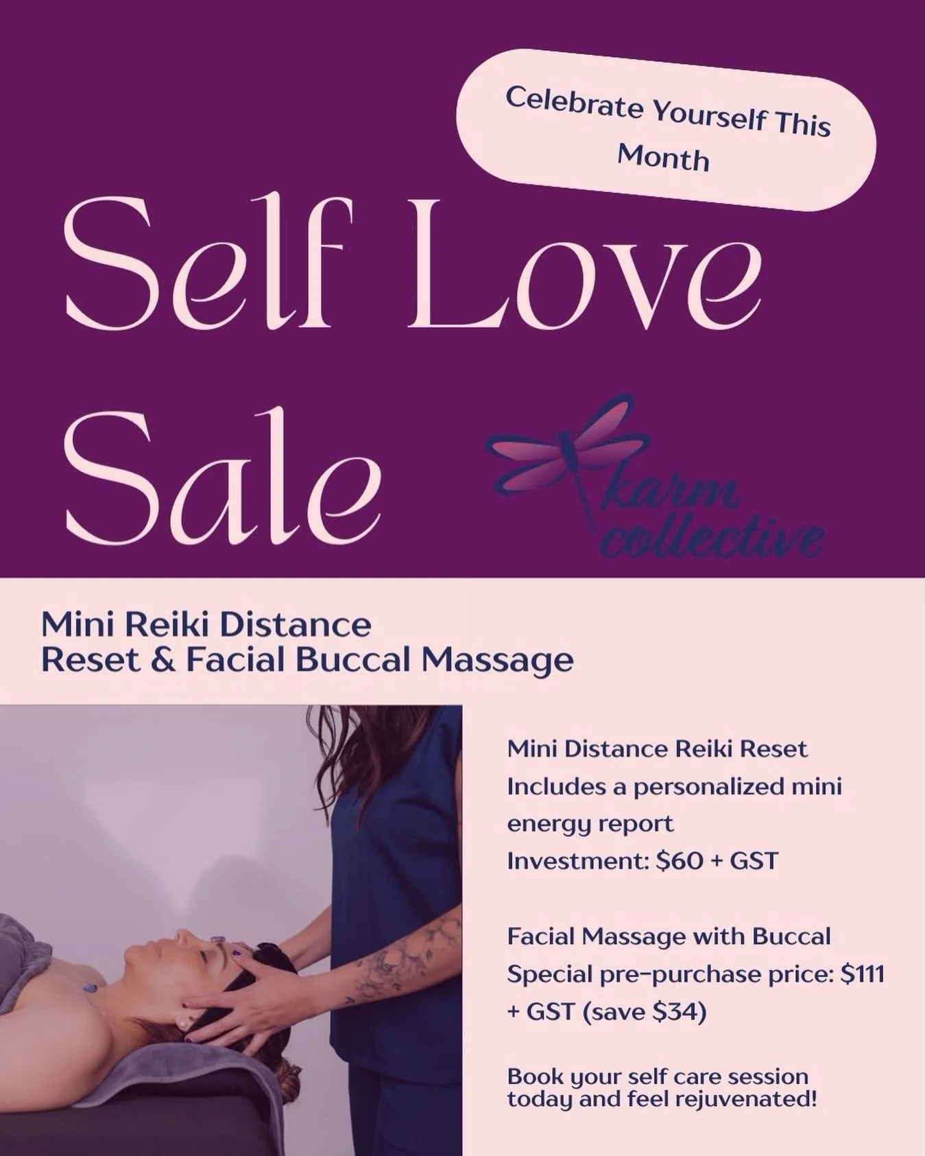 Self Love Reset &mdash; Now until Feb 28💕
Because your nervous system, skin and energy deserve care too.

If you&rsquo;re new to these services, here&rsquo;s a little breakdown 👇🏽

🌿 Mini Distance Reiki Reset
Reiki works with energy, not physical