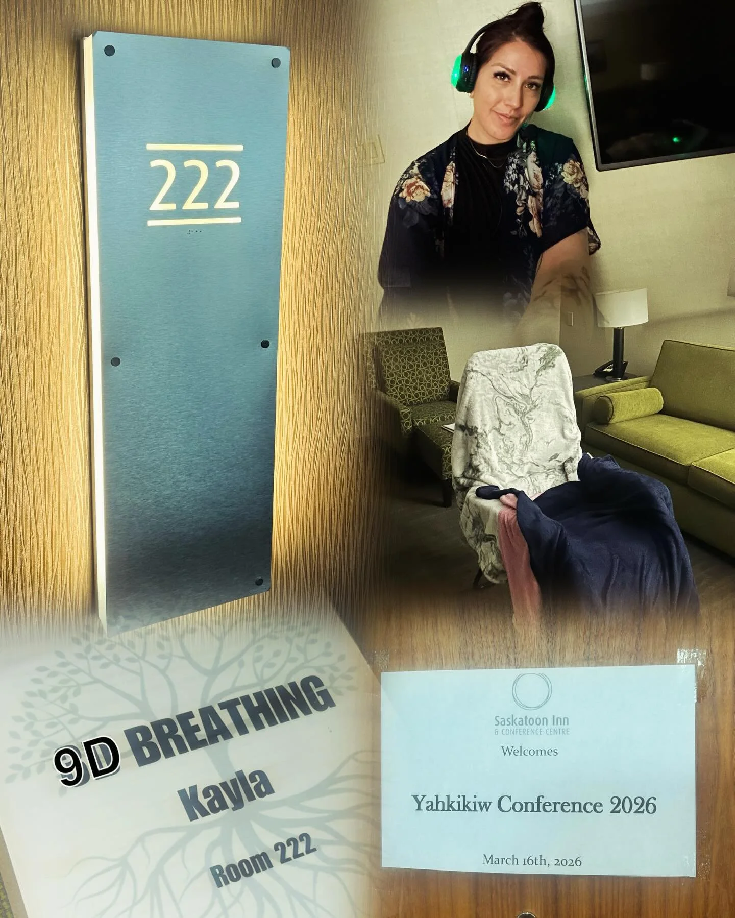 Grateful to have been invited to offer 9D Breathwork to the women attending the Yahkikiw Conference this week. The last two days were powerful. So many beautiful moments of release, connection and energy shifting in the room.💜

Sometimes people come