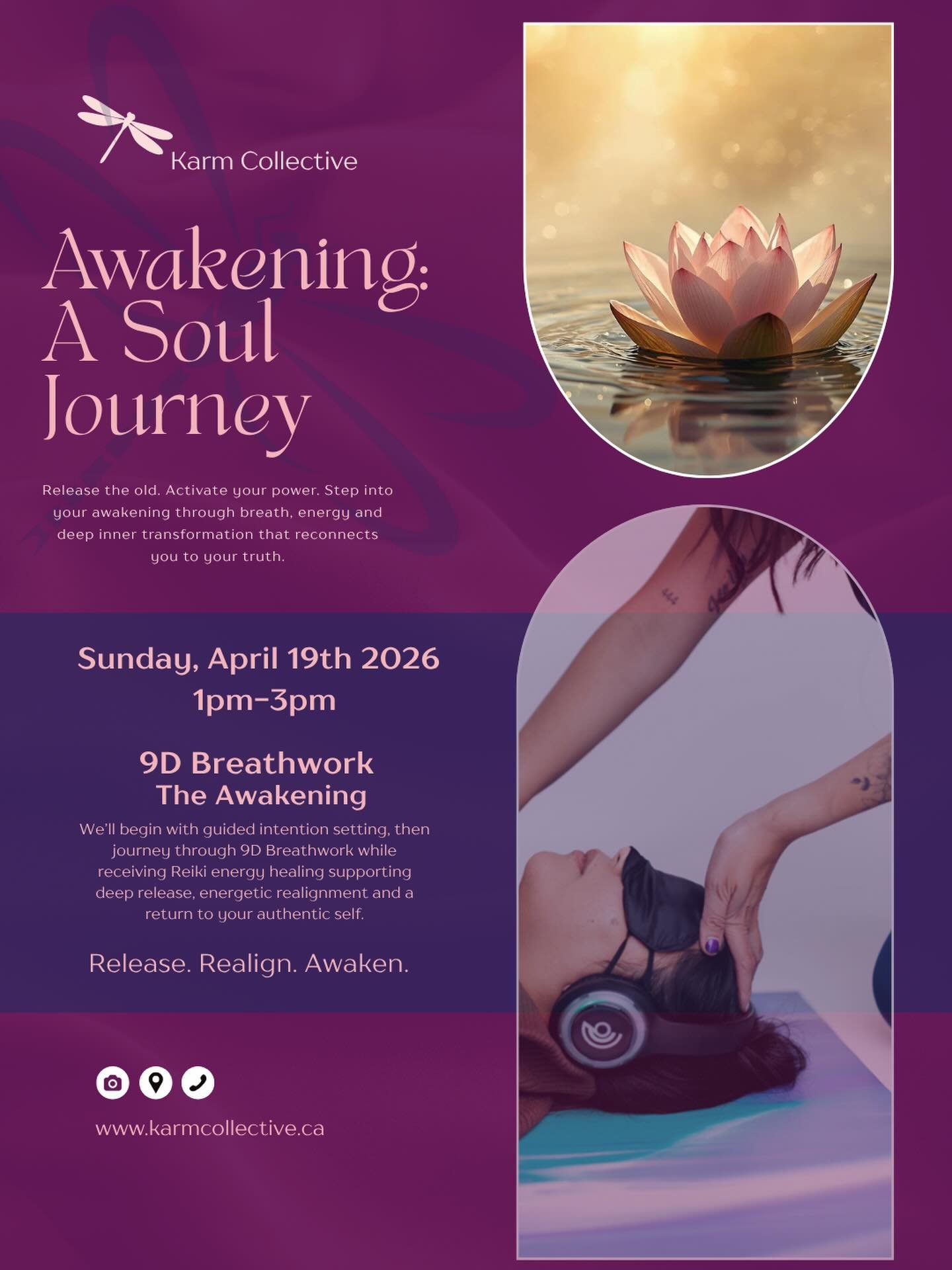 Everyone is on their own journey, and this space is here to meet you exactly where you are 🤍
No pressure, no expectations just a safe, supportive space to breathe, release, and gently reconnect with yourself.💜

Through breath, energy, and intention