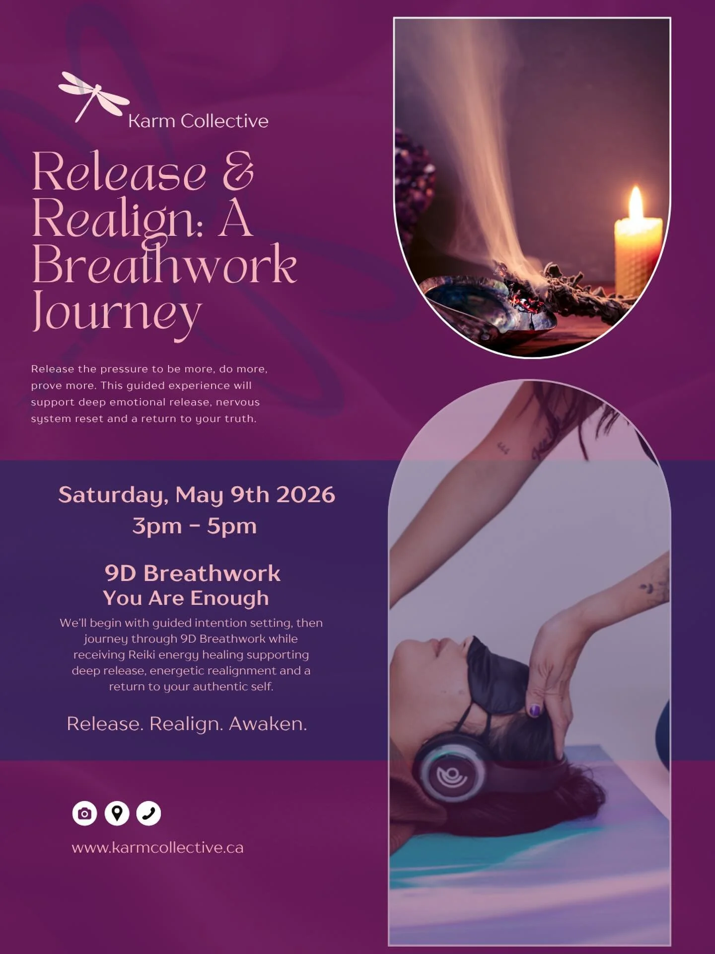 You Are Enough 🤍

This isn&rsquo;t about becoming someone new&hellip;
it&rsquo;s about remembering who you already are.

This 9D Breathwork experience is designed to meet you exactly where you&rsquo;re at emotionally, mentally and energetically.
Whe