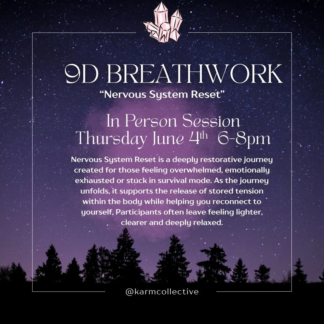 June Breathwork Journeys🦋

I&rsquo;ve created a few powerful group journeys for June each with a different intention and experience. I shared a description of each one on the posters so you can feel into which journey may be calling you most. Someti