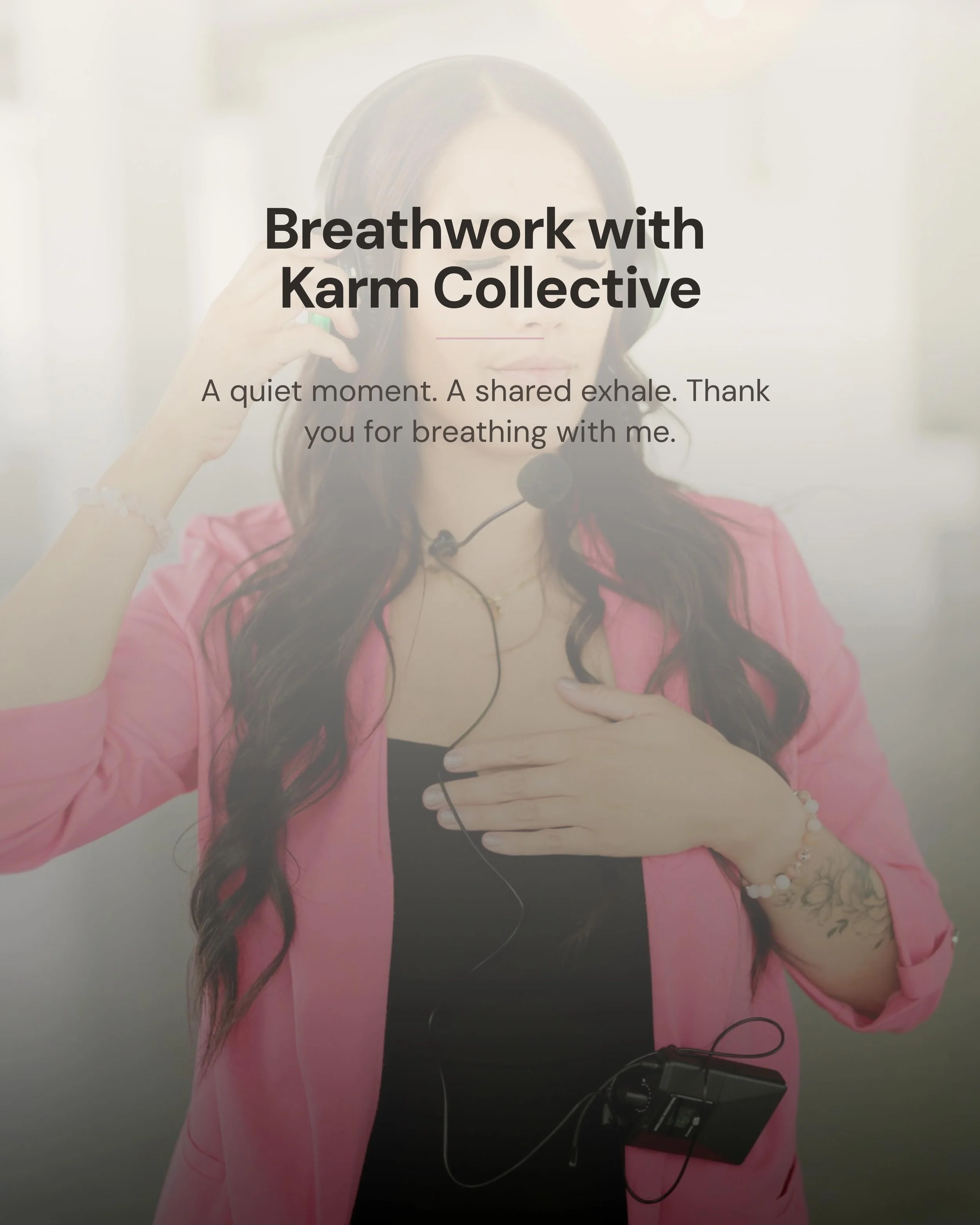 Yesterday I had the honour of facilitating a 9D Breathwork session for SIIT&rsquo;s Career and Community Initiatives Department.💜

We closed out the meeting with a powerful 16 minute experience focused on staying calm under pressure, regulating the 
