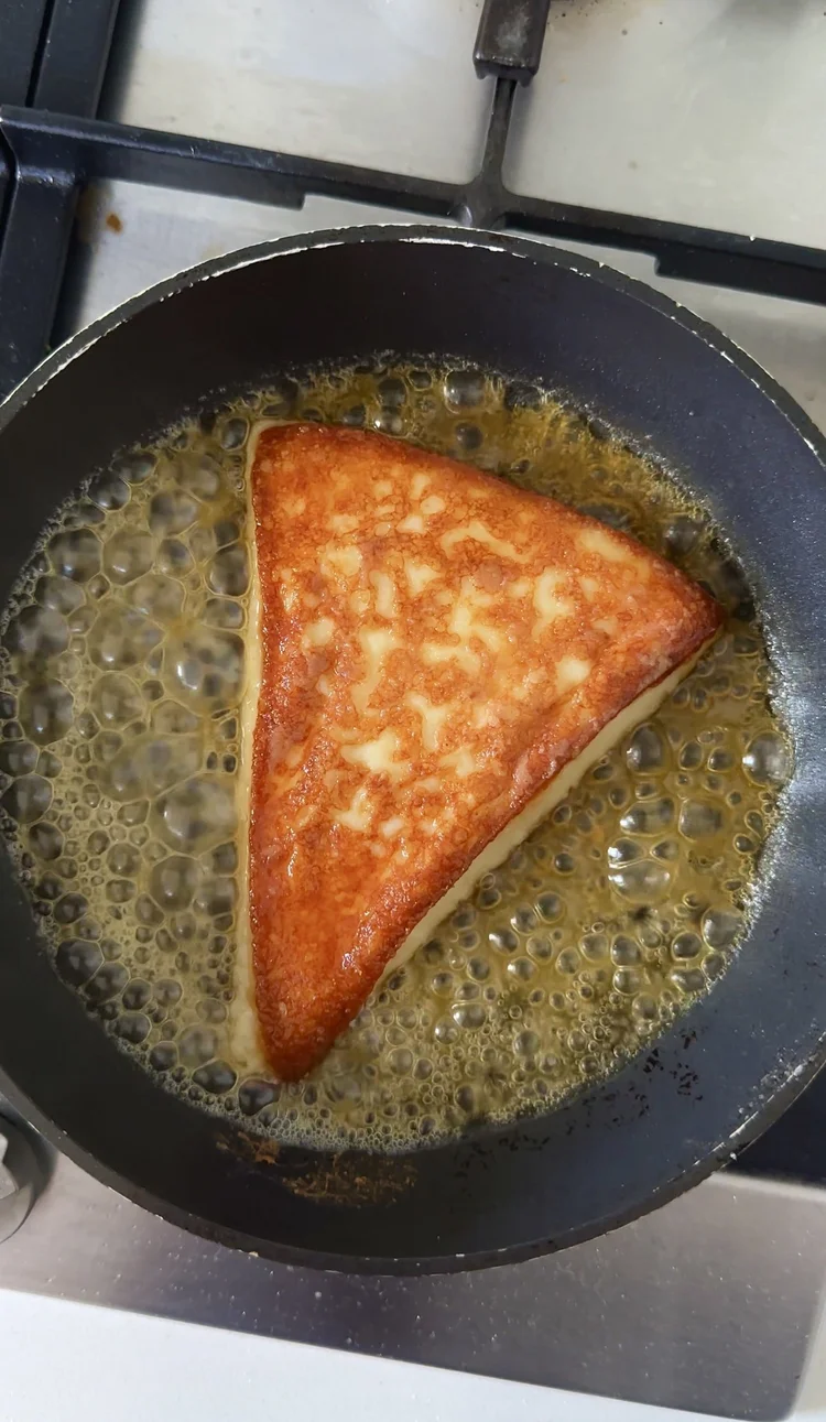 Saganaki (Fried Greek Cheese) — Creamy Confusion