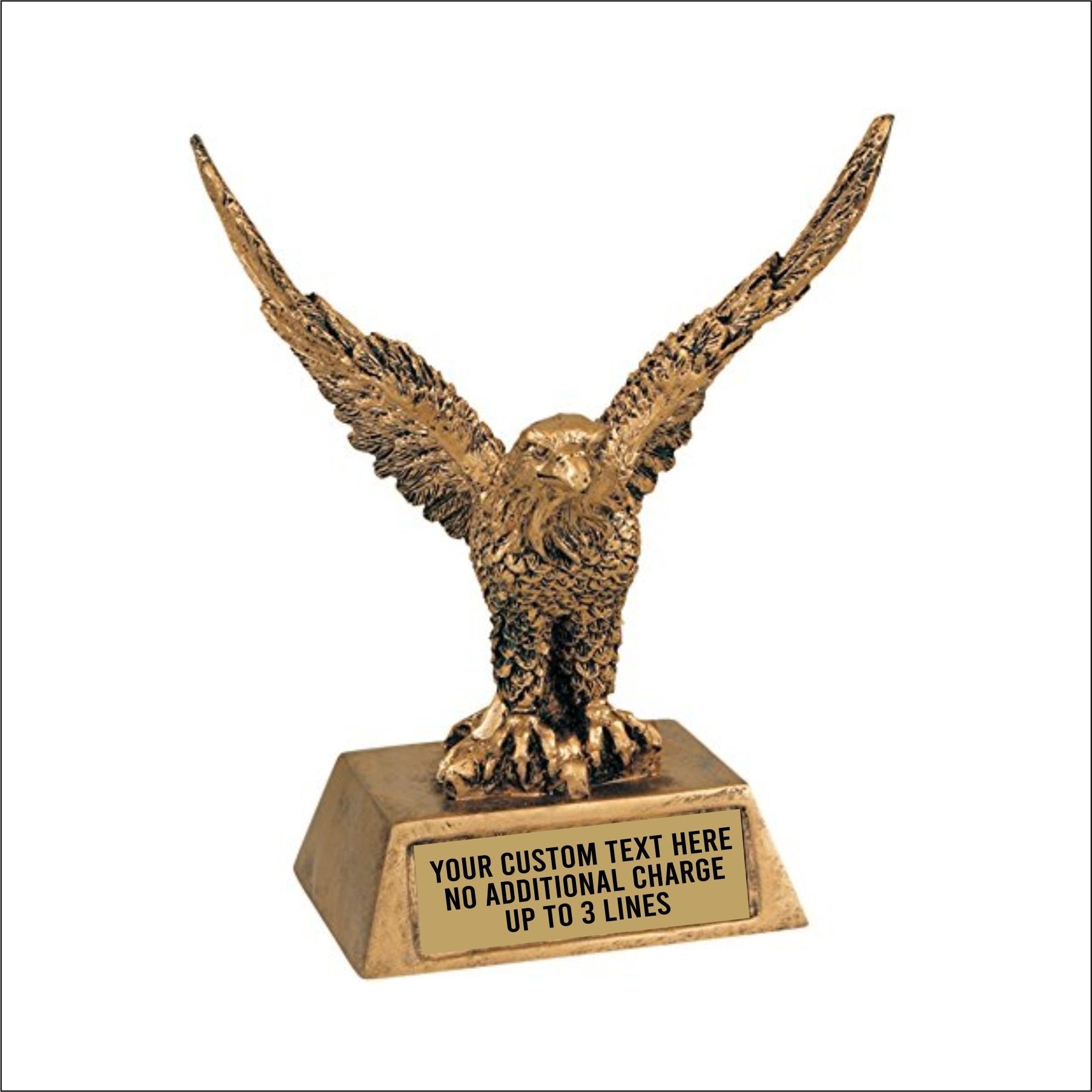 Eagle Award, Military Award, Flying Eagle Award, Golden Eagle, USA Award, Patriotic Award, Eagle Trophy, American Award, Military trophy