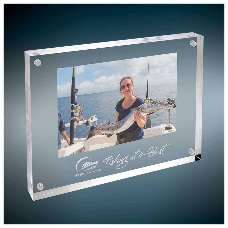 Clear Magnetic Acrylic, Corporate Awards, Picture Holder Acrylic, Corporate Acrylic, EOM Acrylic, Rectangular Acrylic
