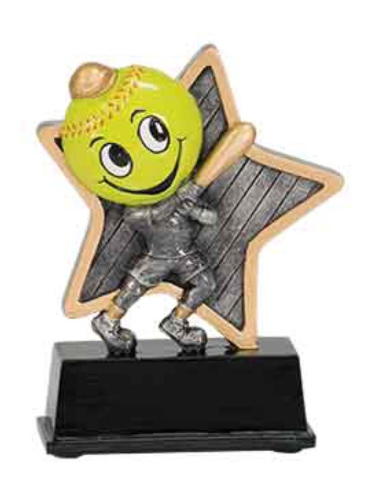 Little Pals Softball Award, Softball Trophy, School Softball Trophies, Softball Team Trophies, Softball award with personalization included, Softball, softball tournament trophies