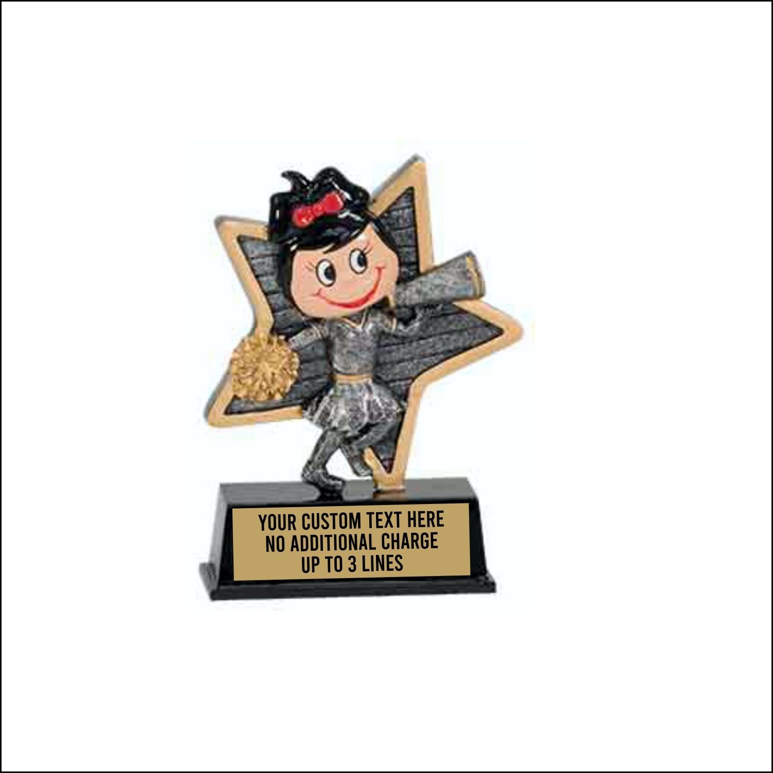 Little Pals Cheer Award, Cheerleading Trophy, Cheerleading Trophies, Cheer Team Trophies, Cheer award with personalization included, Cheer, Cheerleading, cheer coach gift, cheer awards
