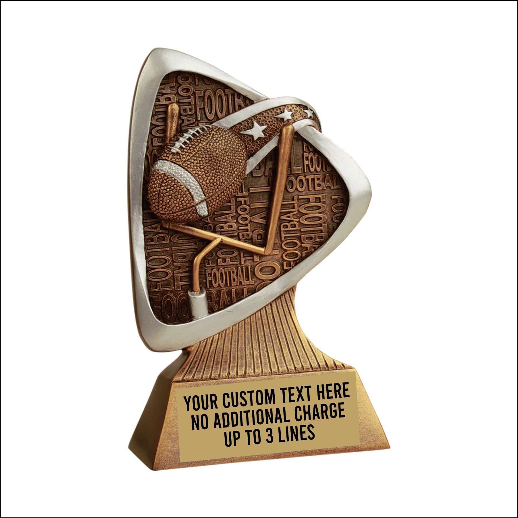 Triad Football Award, Football Trophy, Football Trophies, Team Football Trophies, Economy Football Awards, Football Coach Award, Football Gift, football league awards, football awards, football gift