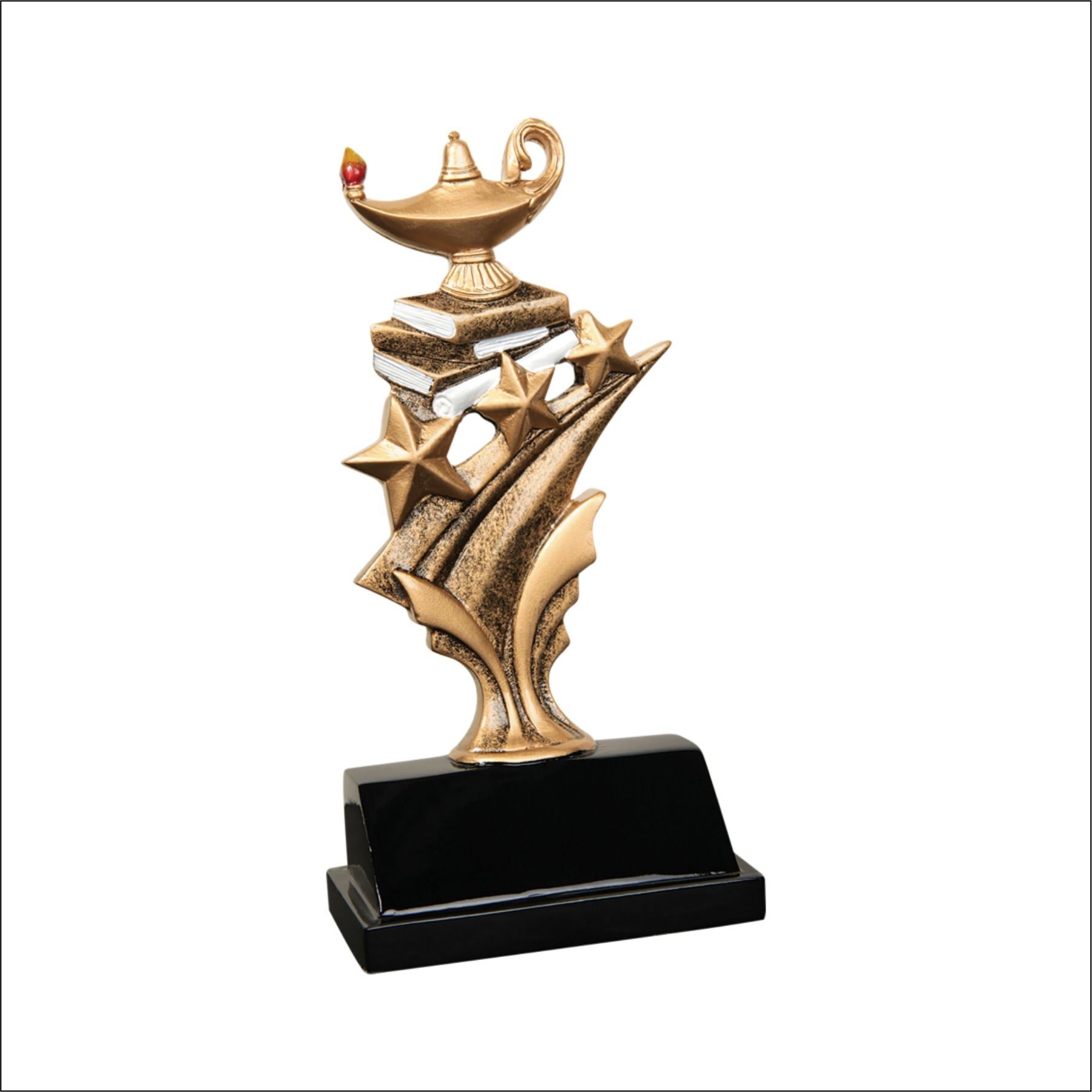 Lamp of Learning Award, Lamp of Knowledge Trophy, Education Trophies, Education Awards, School Awards, Educational awards, Teacher gifts, student awards, student achievement awards