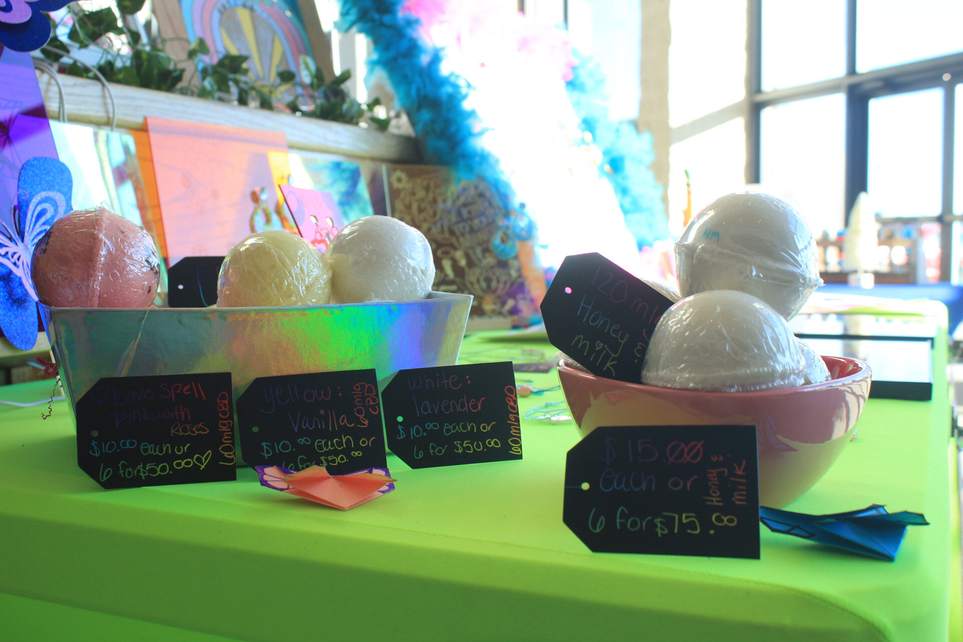 120 MG CBD Bathbomboms