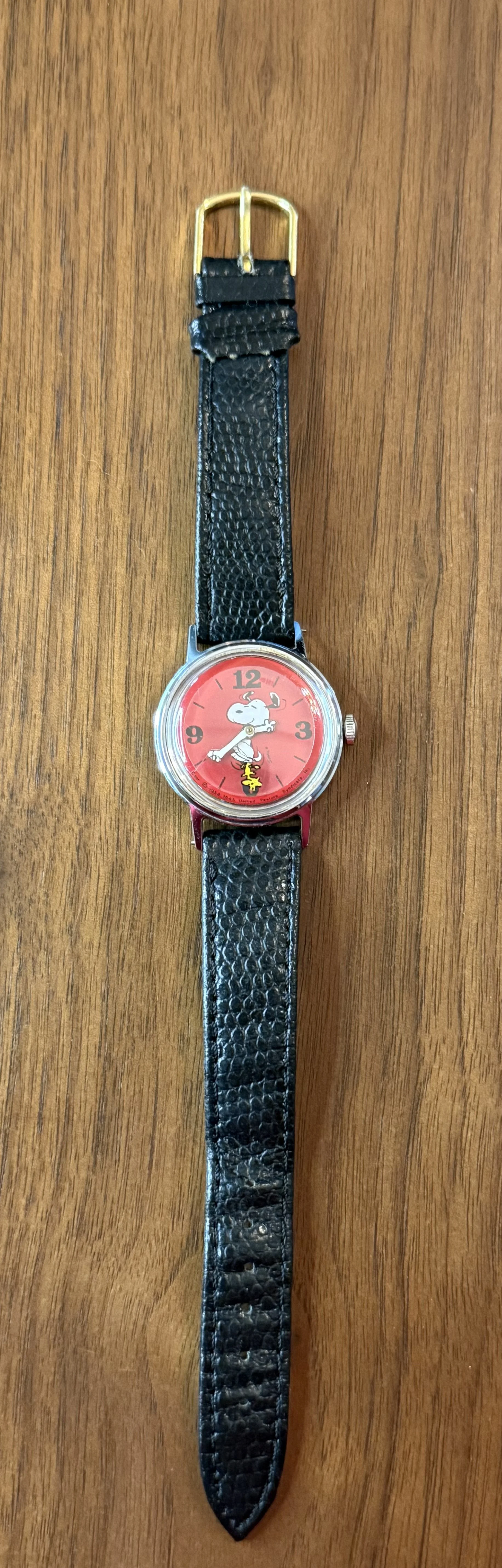 Snoopy Armitron Watch with Clear Band — Selling Peanuts