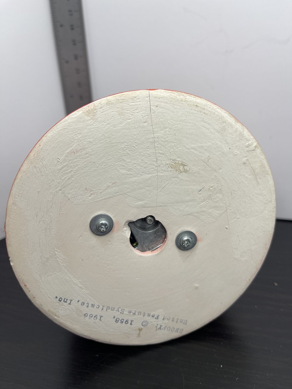 Schmid Vintage Peanuts Snoopy Rotating Music Box 1966 Scott Schmid Vintage Peanuts Snoopy Rotating Music Box 1966 Scott