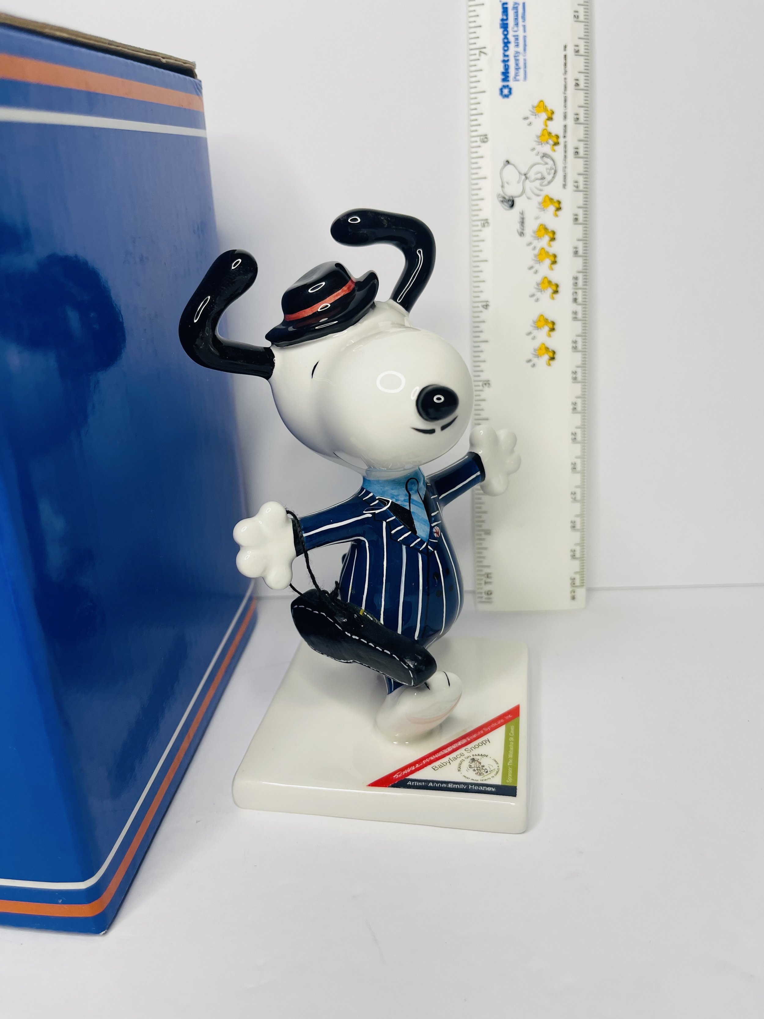Baby Snoopy Moon Trinket Box Westland #8620 — Selling Peanuts Baby Snoopy Moon Trinket Box Westland #8620 — Selling Peanuts