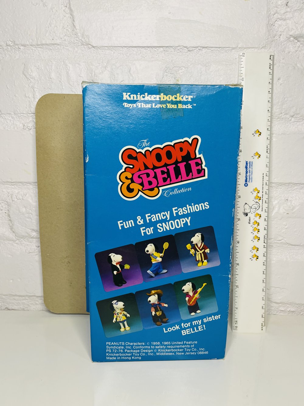 Snoopy Knickerbocker Fun & Fashion Dress-Up Doll New in box Snoopy Knickerbocker Fun & Fashion Dress-Up Doll New in box