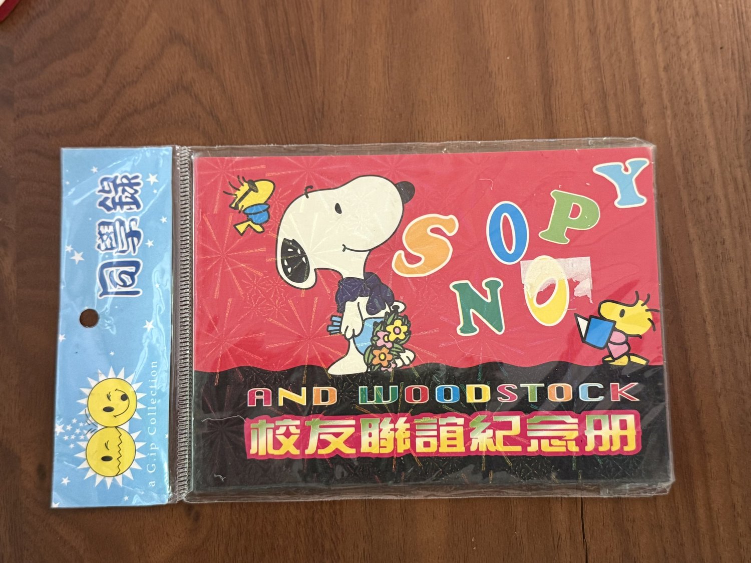 Snoopy & Woodstock Alumni Friendship Book from Japan — Selling Peanuts