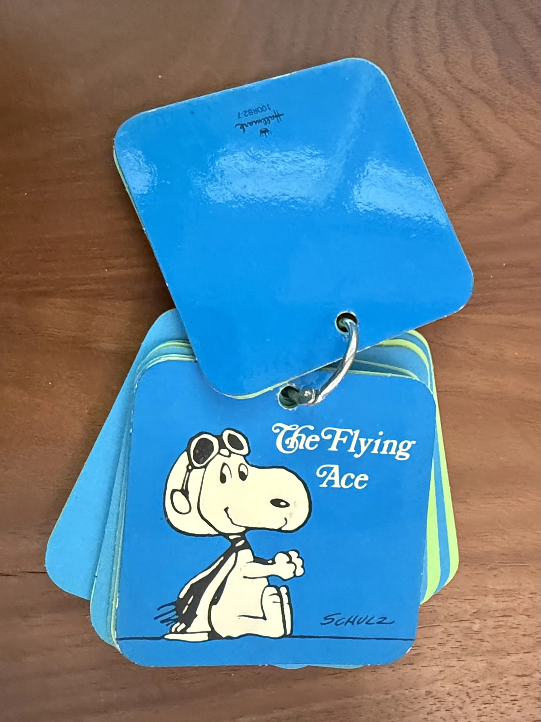 Snoopy flying Ace バナー&フィギュア ビンテージ スヌーピー フライングエース フィギュア オールド ヴィンテージ