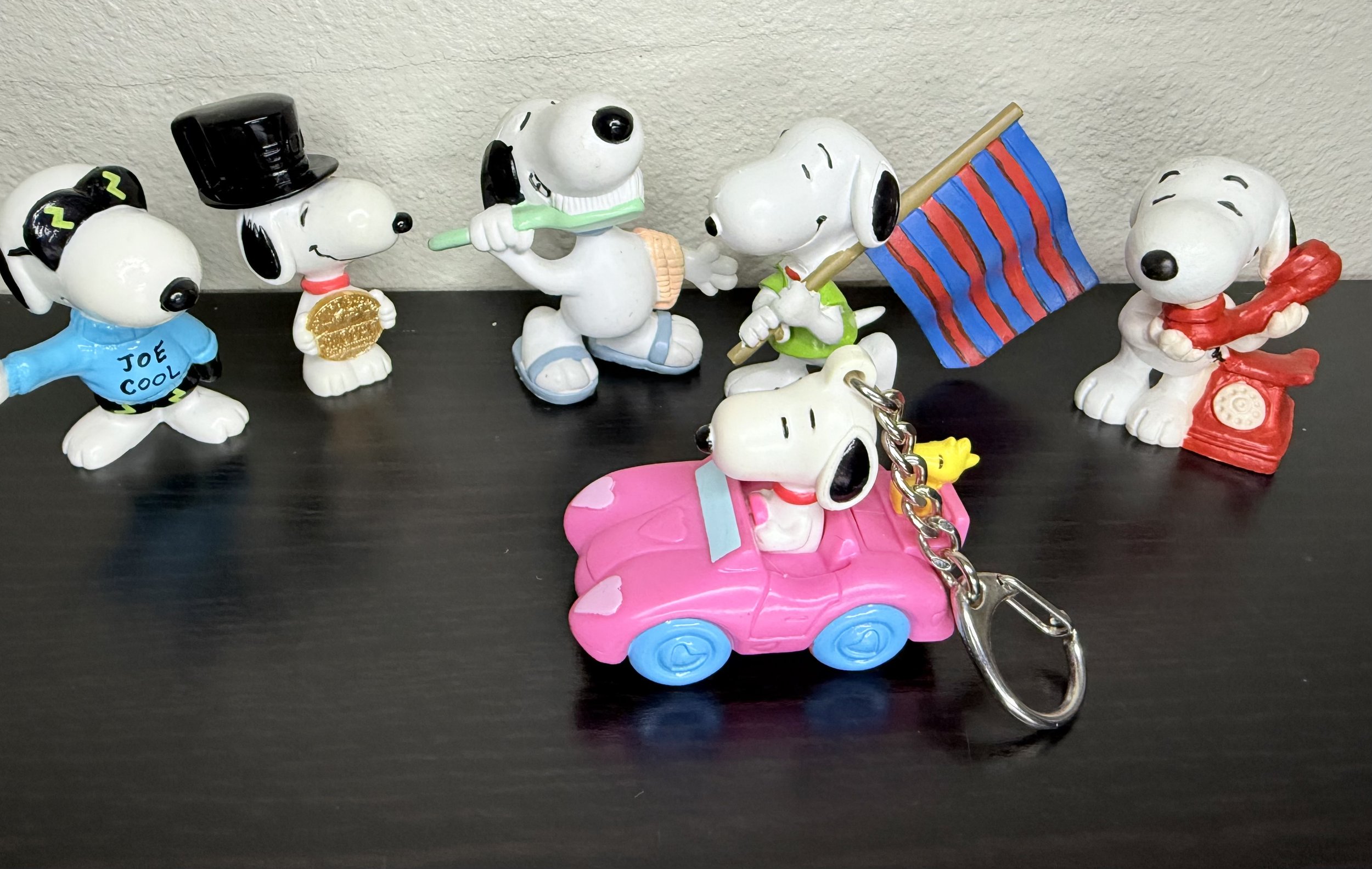 Snoopy PVC Figurines & Key Chain