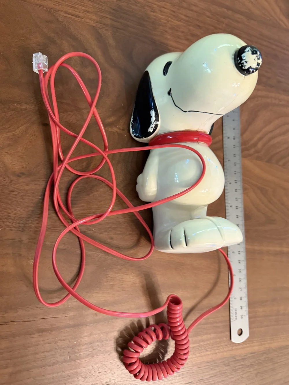 Peanuts Snoopy Vintage Snoopy Landline Telephone by Determined