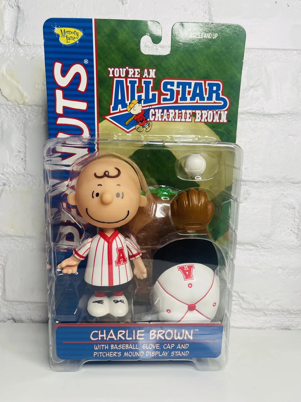 Memory Lane Peanuts You're an All Star Charlie Brown Baseball