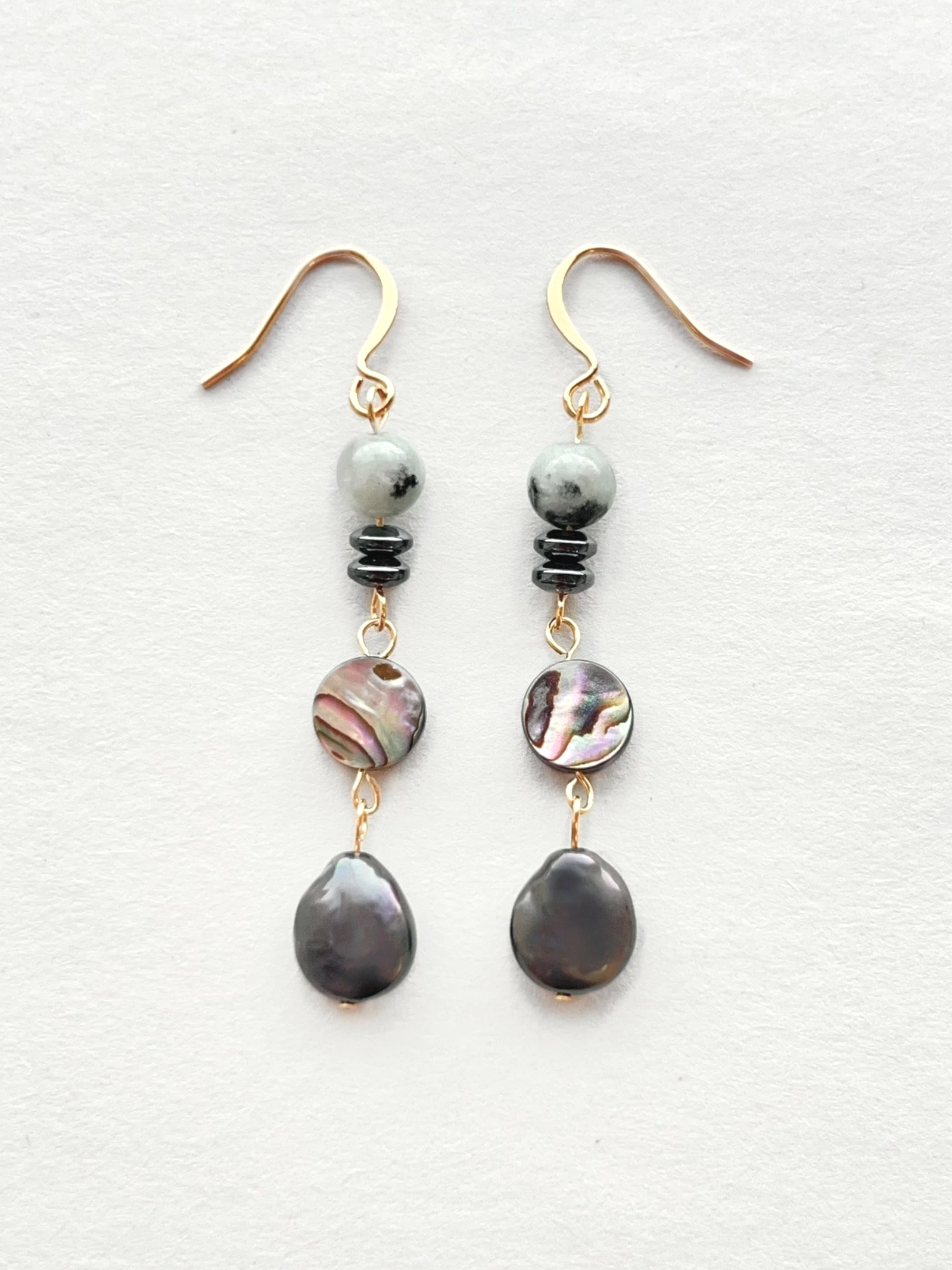 Charcoal Earrings