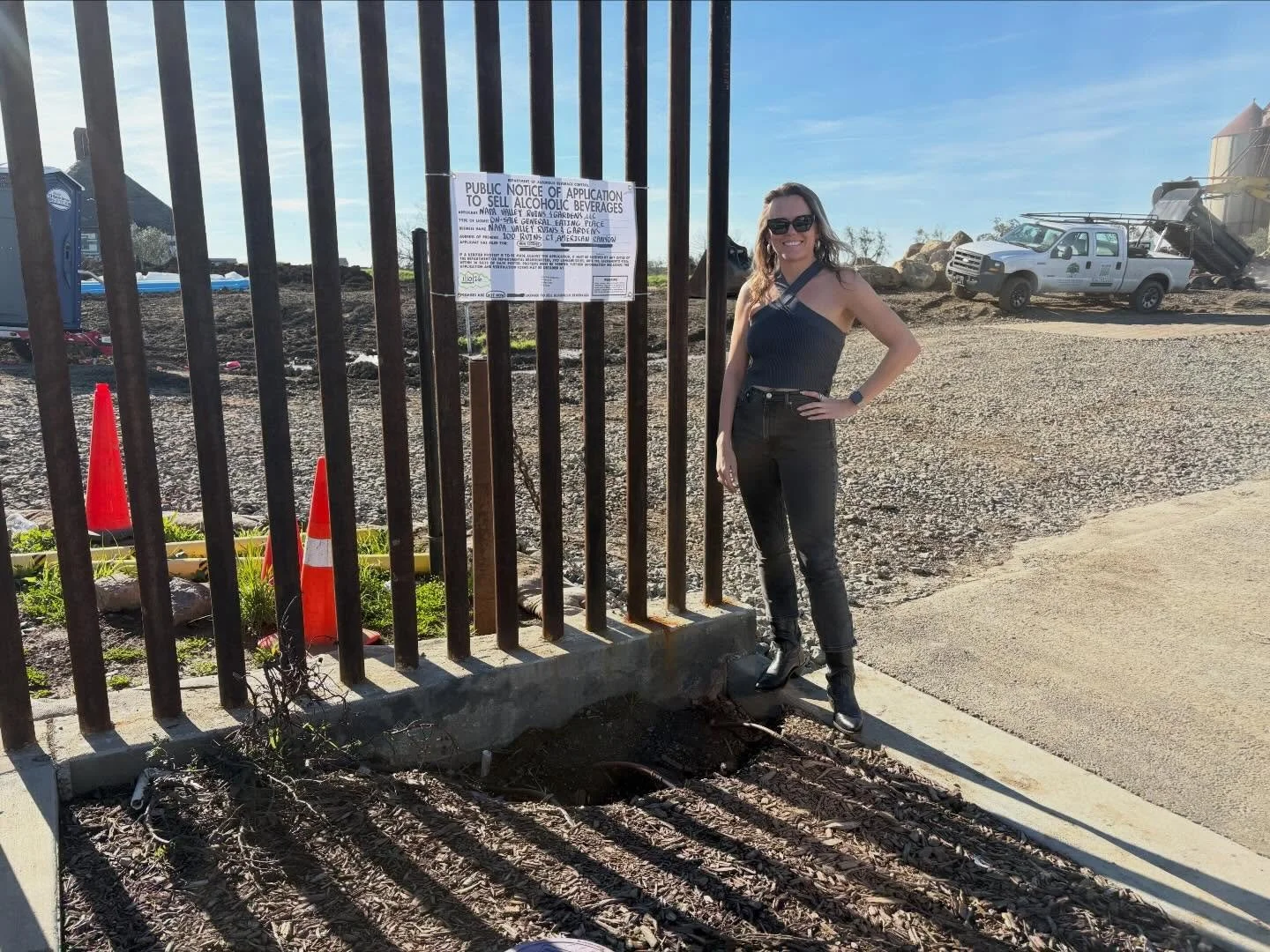 Poster is up at the Napa Valley Ruins &amp; Garden @ruinsnapavalley ☑️🥂

Incredibly unique property at an old cement factory in American Canyon. There will be art! Music! Food! And of course a full range of alcoholic beverages. Excited to see this v