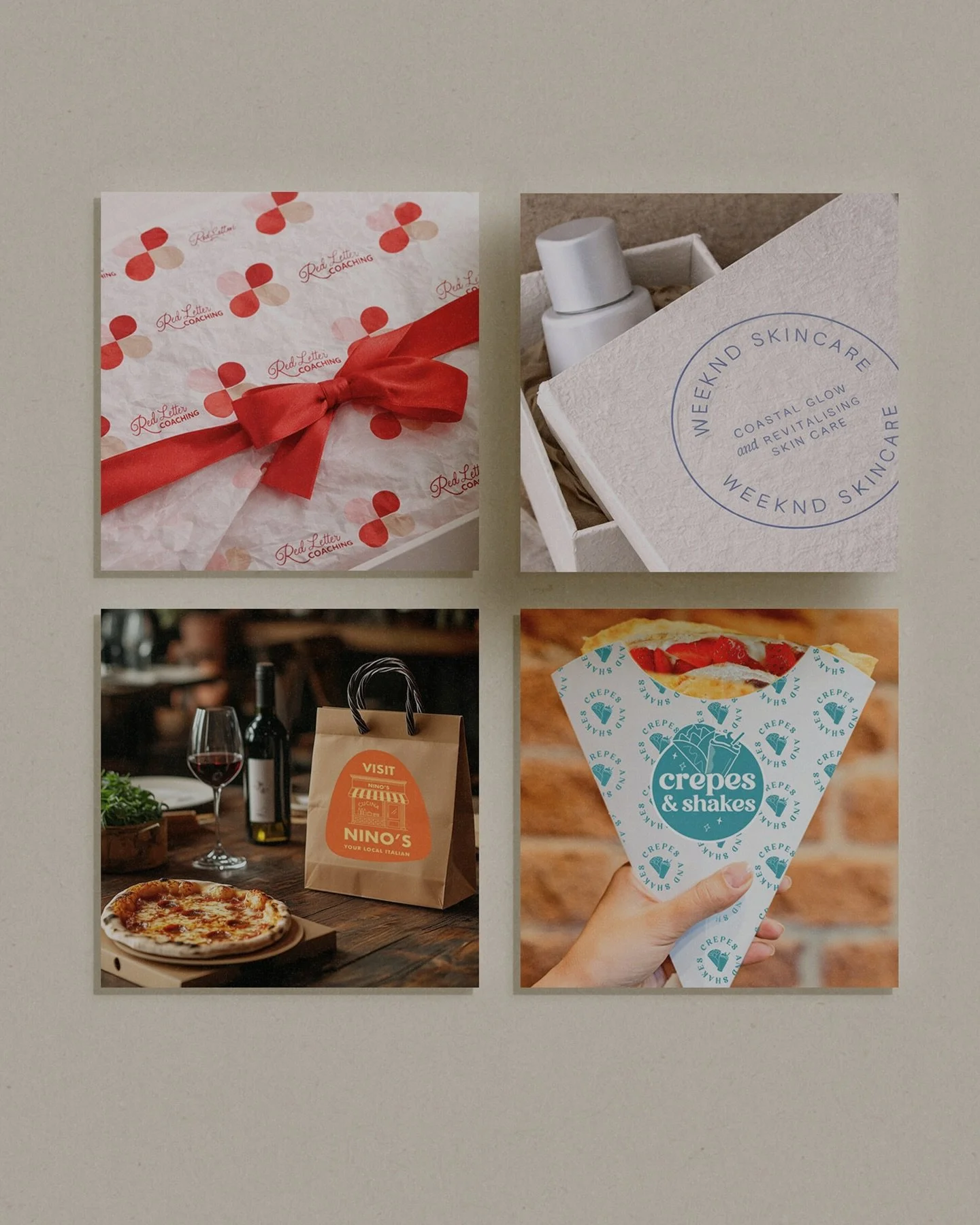 Every brand tells a different story.

Some are bold and playful.
Some are soft and coastal.
Some are grounded, nostalgic, and food-led.

The common thread?
Each one was designed to feel like it belongs.

Branding for businesses that want to stand out