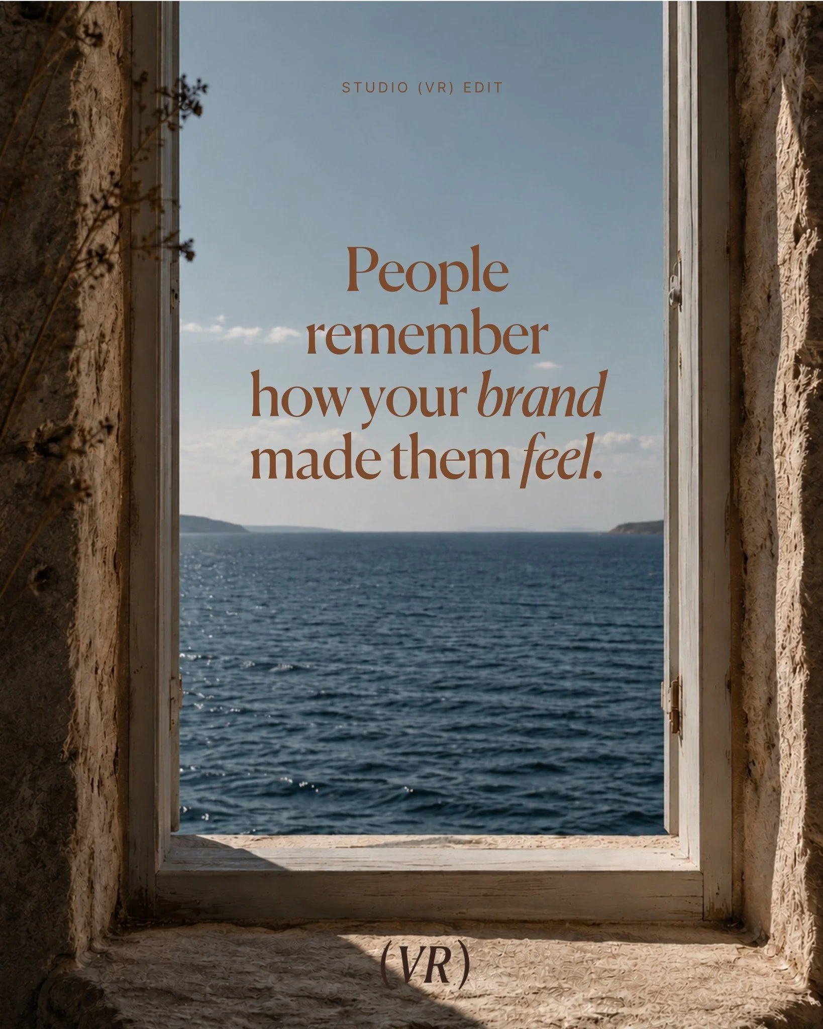 Someone might forget your exact logo or the words on your website, but they&rsquo;ll remember feeling welcomed, inspired or confident in choosing you.

Your colours, imagery, words and the experience you offer all help create that feeling.

That&rsqu