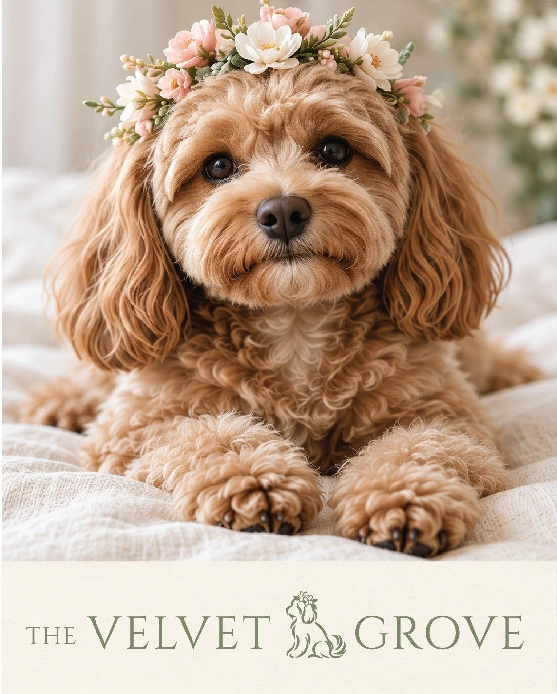 Introducing The Velvet Grove 🌸

Timeless charm, thoughtful details and a little everyday elegance.

Soft sage and blush, delicate florals and classic stripes come together in a brand identity full of personality. At its heart, a flower-crowned compa