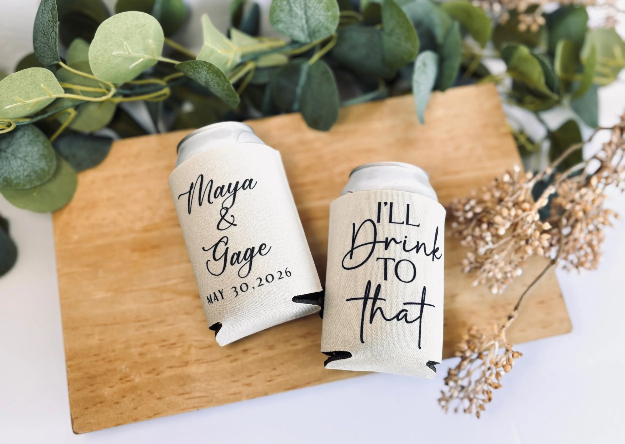 Modern Minimalist Wedding Favors