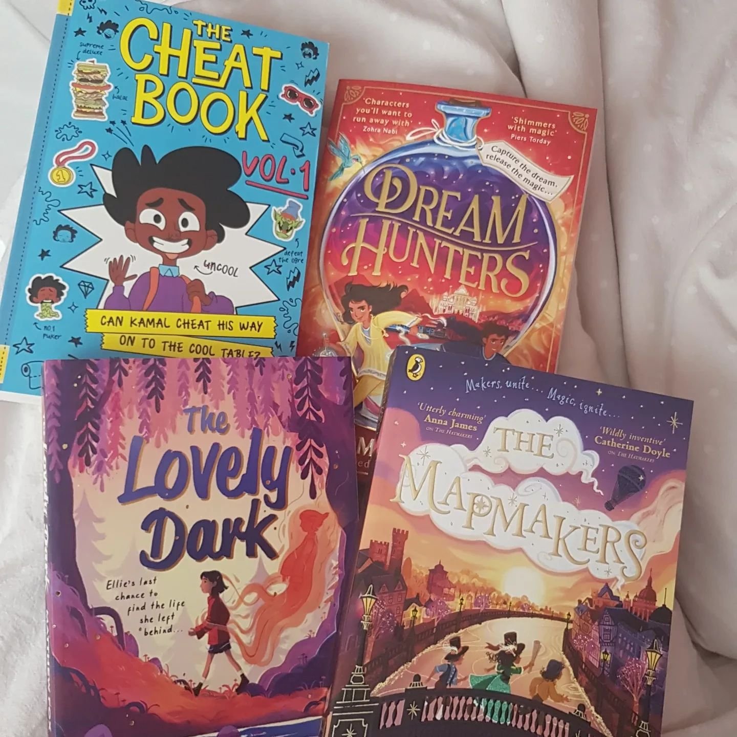 Woke up to find these beauties outside the door. What's better than a package full of books? Can't wait to read @mattfoxwriter @npathan_writing @ramzeerawkz @tamzinmerchant