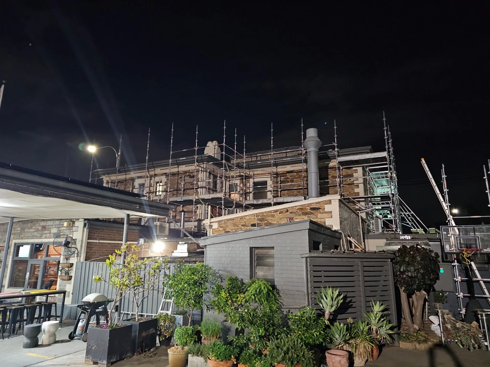 In keeping with the time honoured traditions, let's say we are looking forward to a new roof on the old shithouse, literally! Exciting times!!