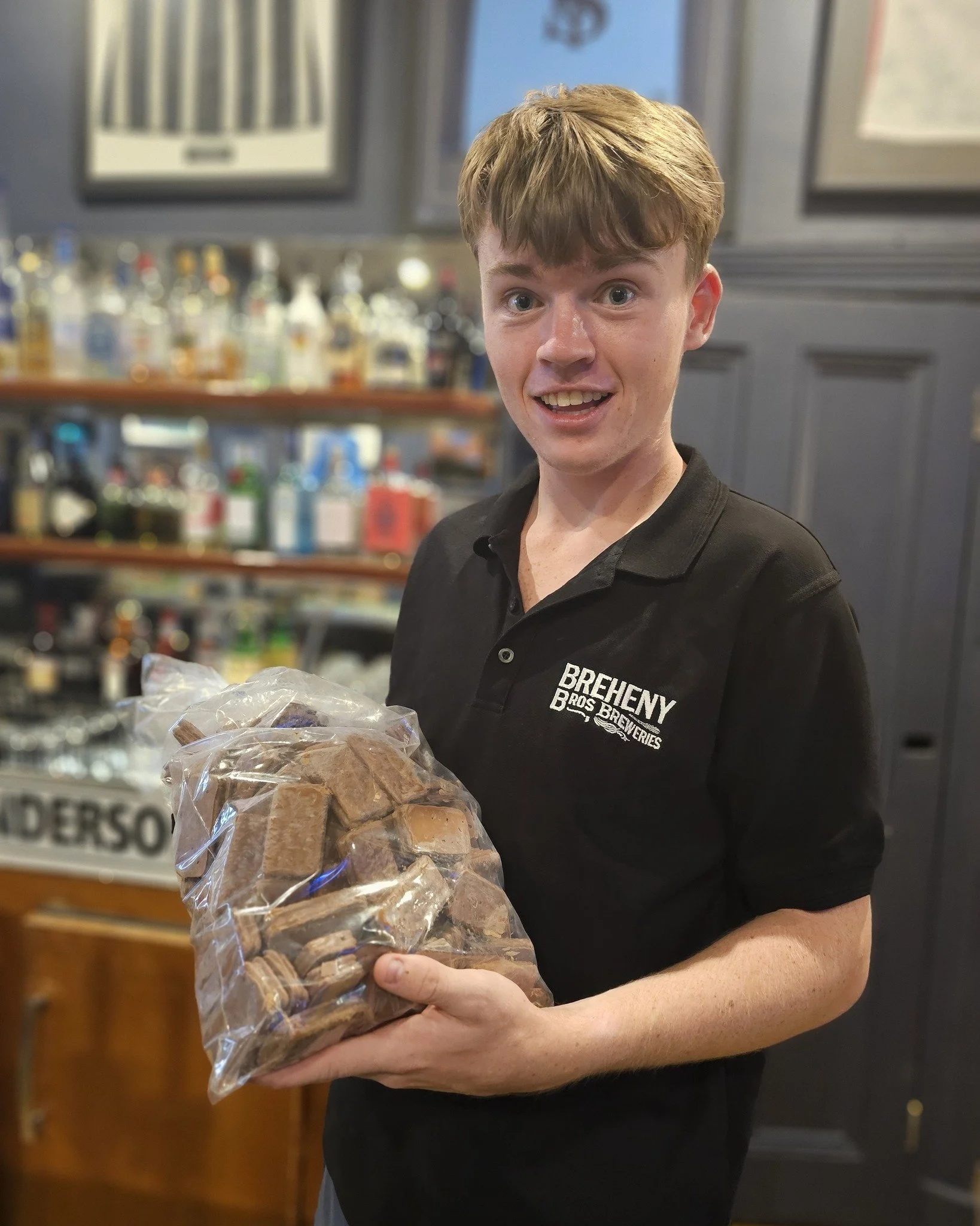 We wish our departing chef Annie all the best for her future endeavours. What a parting gift! Yes, that is a ginormous bag of Tim Tam's! Looking forward to welcoming Jefrey to our team next week.