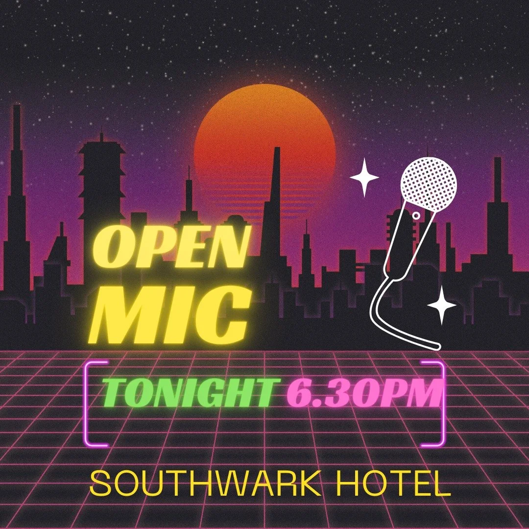 🎤 Open Mic Night is ON tonight! 
Warm up those vocals and bring your best &mdash; the stage is yours tonight at the Southwark.

🏉 Footy on the Big Screens 
Don&rsquo;t miss a single kick &mdash; the game will be live across the venue, perfect with 