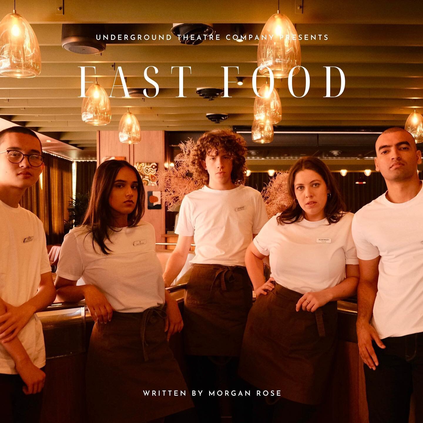 ✨ 5 DAYS TO GO ✨

Get ready to flip the burg&rsquo; at the fast food industry 🖕🏼🍔

Underground Theatre Company is proud to present FAST FOOD by Morgan Rose &amp; Directed by Grace Wilson @anywherefest

📍Join us at UQ Union Complex, Main Course. 
