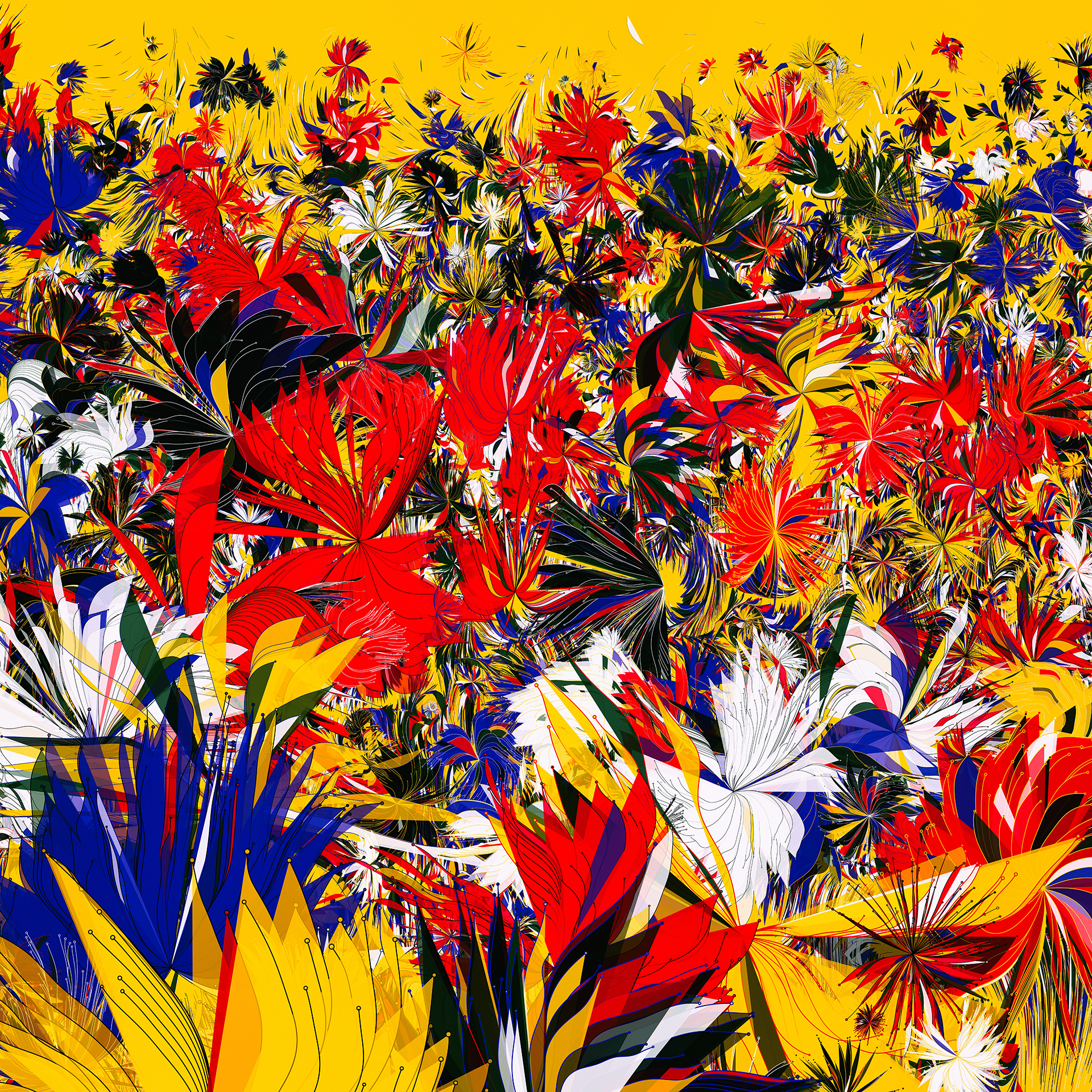 Last Flowers (Amarillo), 2021