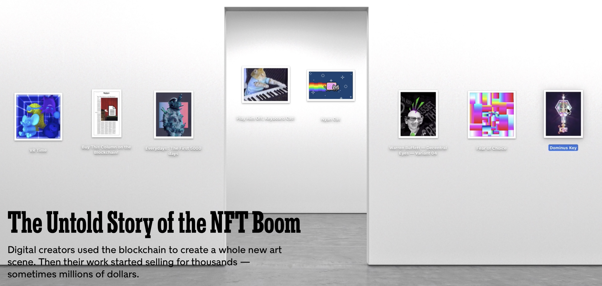 New York Times: The Untold Story of the NFT Boom
