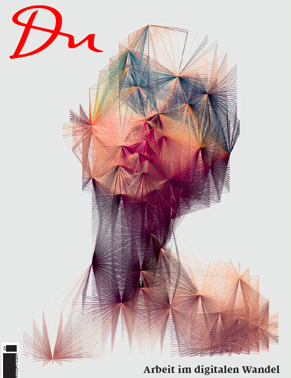 ESPEN KLUGE WORK ON COVER OF DU MAGAZIN