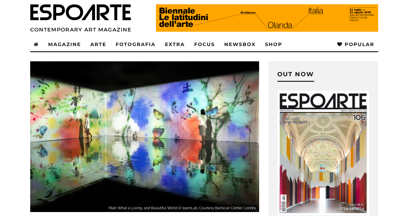 IL SENSO ESTETICO DELL’INTELLIGENZA ARTIFICIALE | ESPOARTE CONTEMPORARY ART MAGAZINE