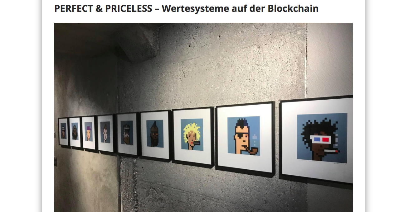 KRYPTOMAGAZIN |  PERFECT &amp; PRICELESS – WERTESYSTEME AUF DER BLOCKCHAIN 