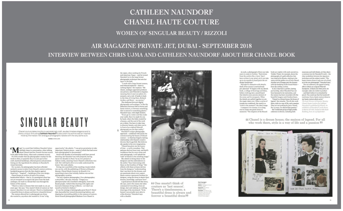 CHANEL BOOK BY CATHLEEN NAUNDORF , RIZZOLI