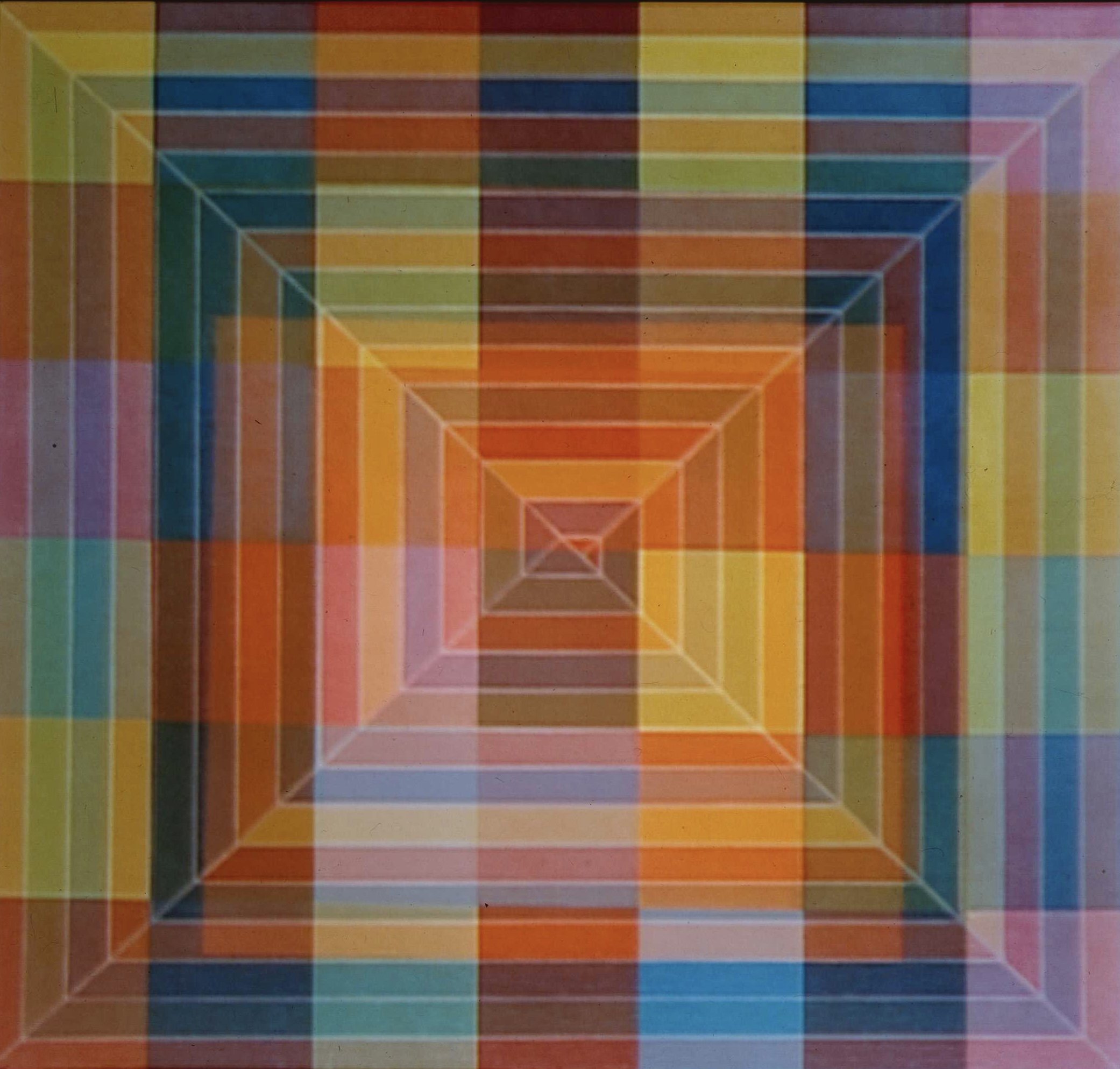 Color Composite Paintings: Stella/Kelly/Albers, 1986