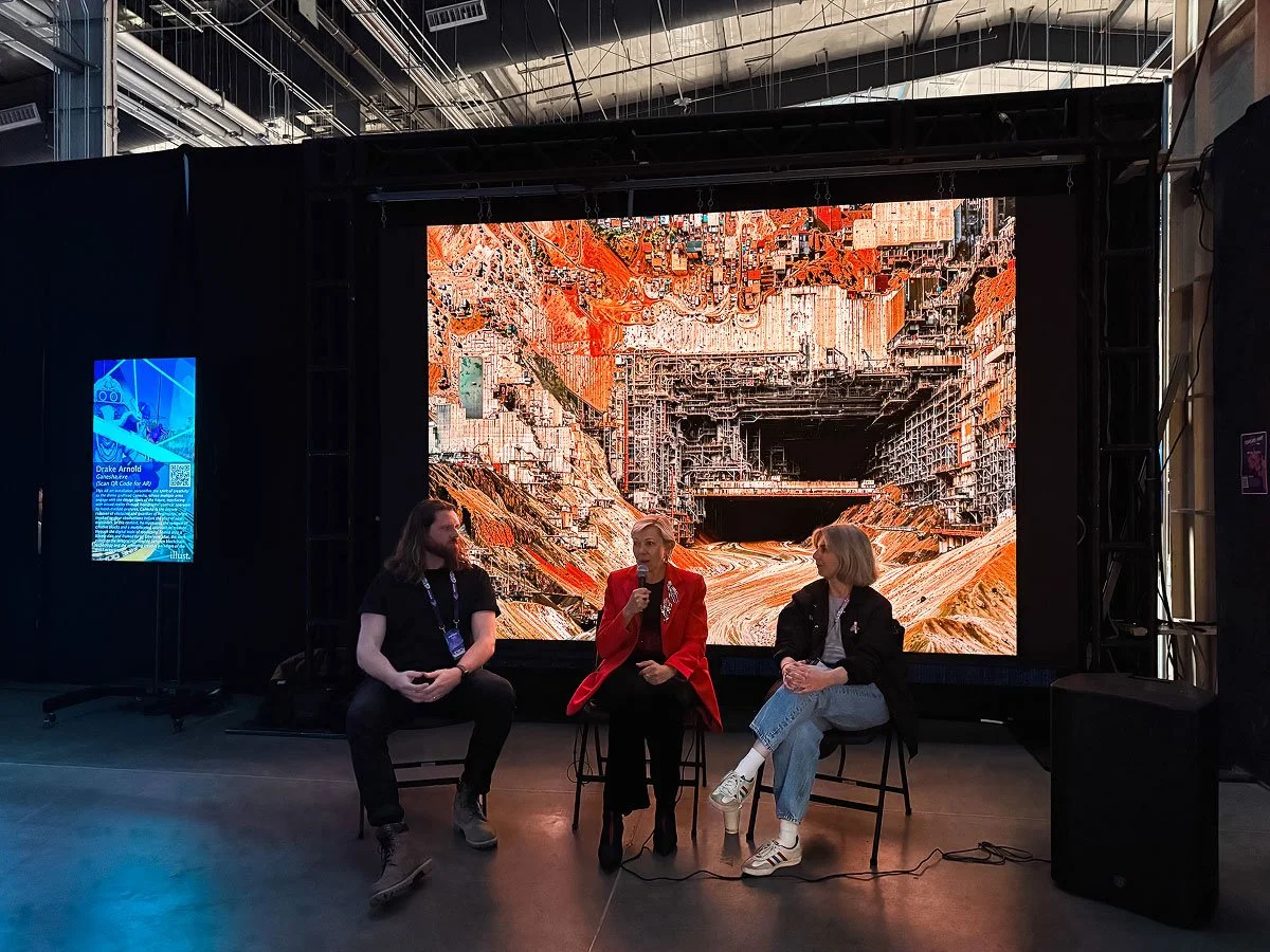 Art at ETHDenver in nft magazine