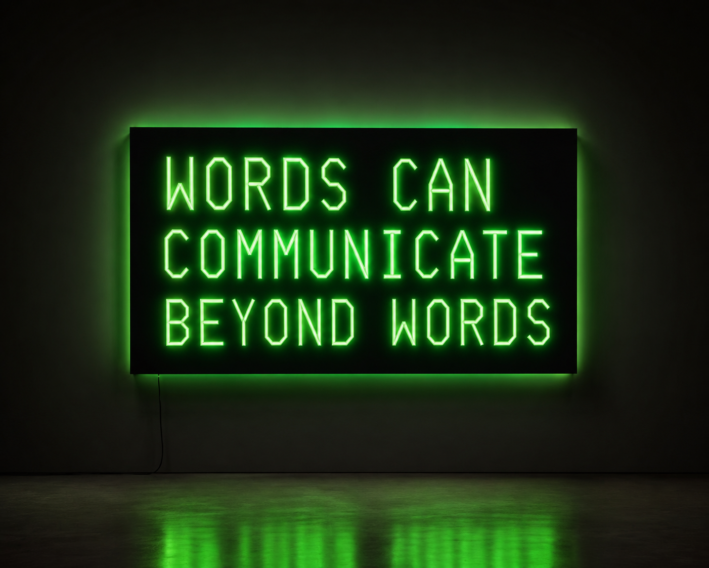 Words can communicate beyond words, 2024