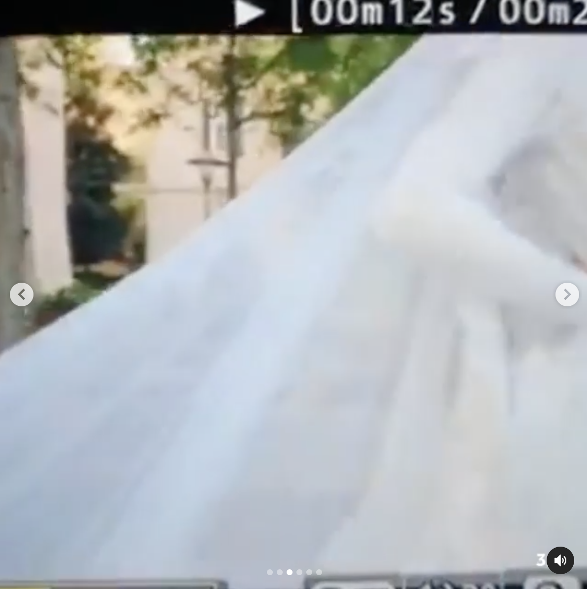 Mapped and verified videos circulating on Instagram during the Beirut explosion in August 2020, showing each location and its distance from the blast for spatial context.