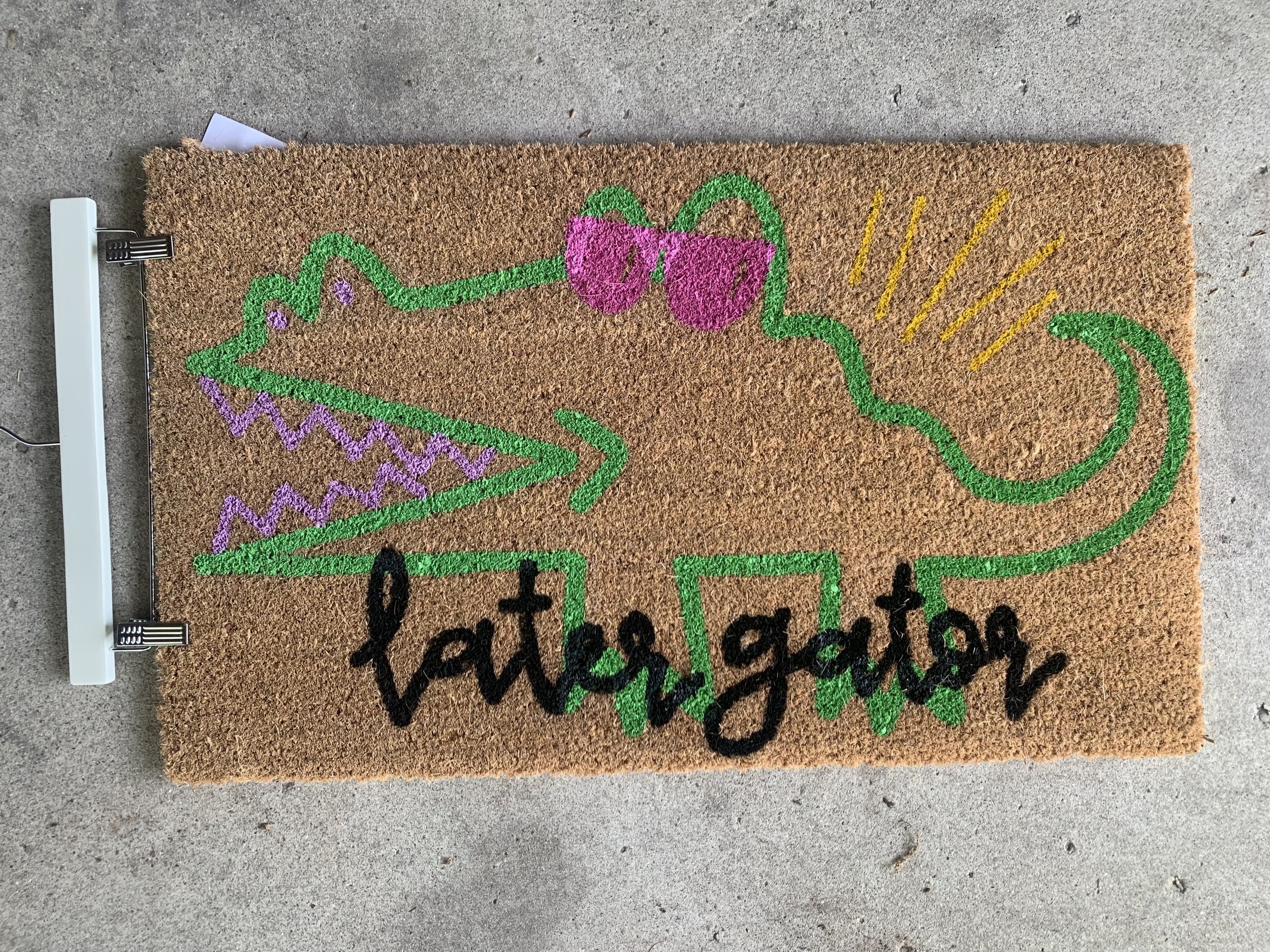 Later Gator Doormat