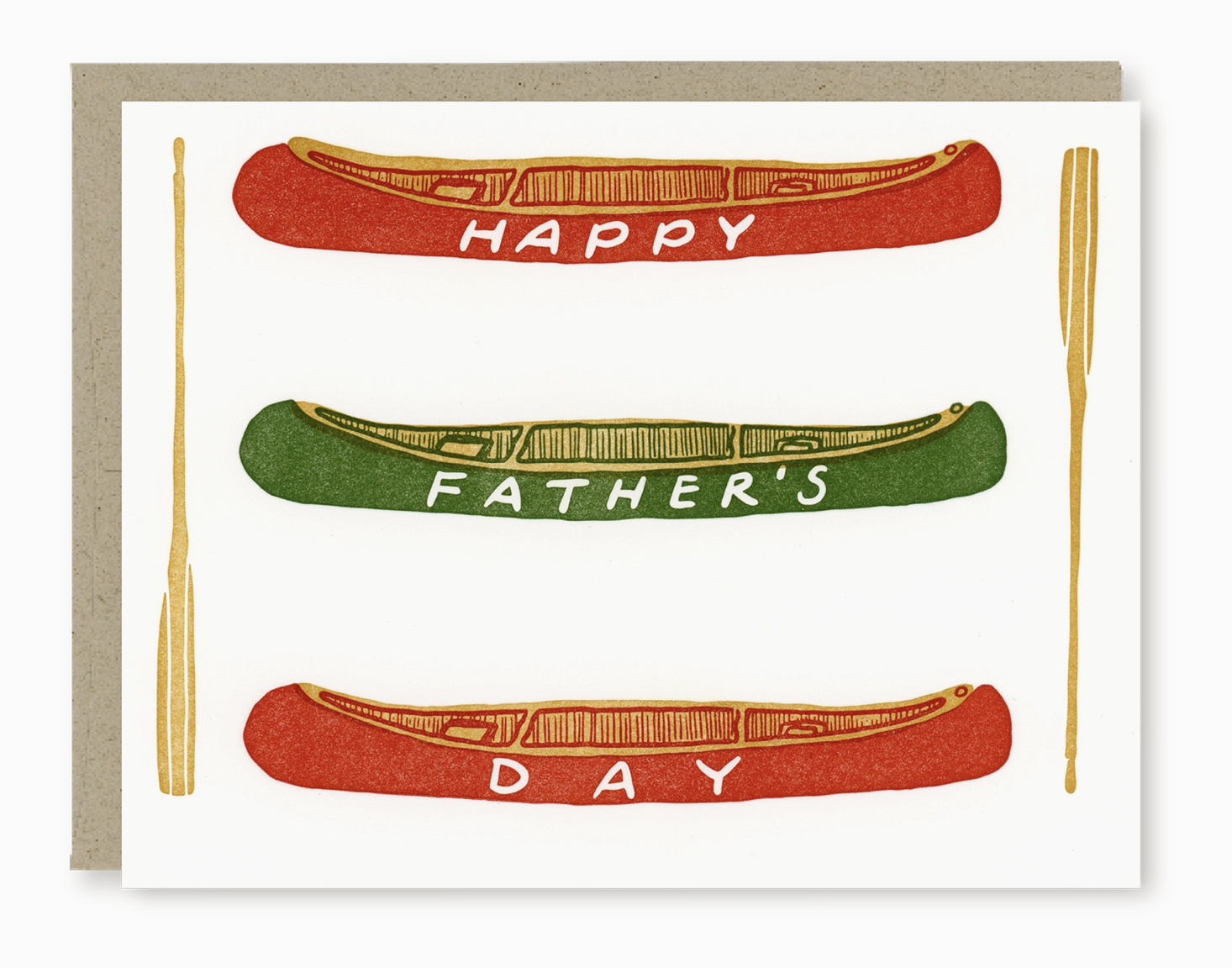 Father's Day Canoe Card