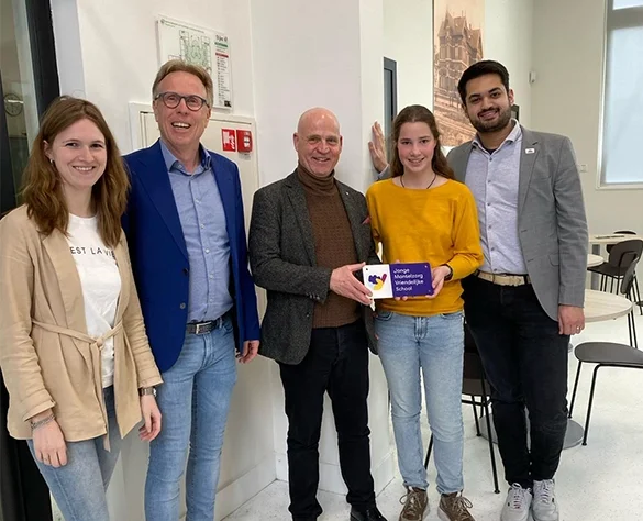 Scholengemeenschap 't Rijks in Bergen op Zoom is mantelzorgvriendelijk