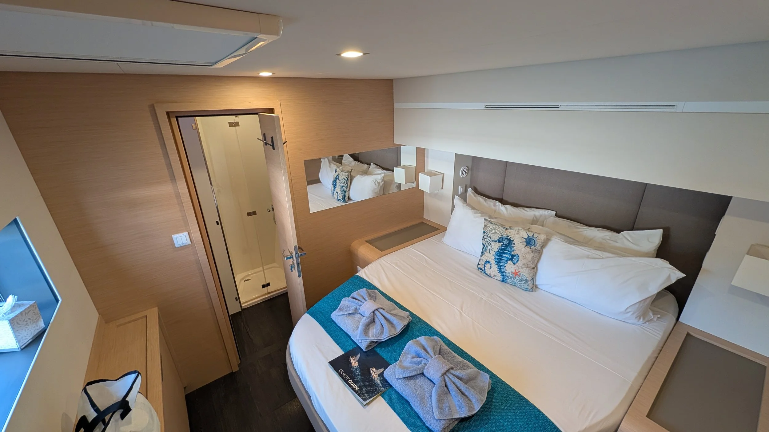 A cabin on yacht Ohana from TradeWinds