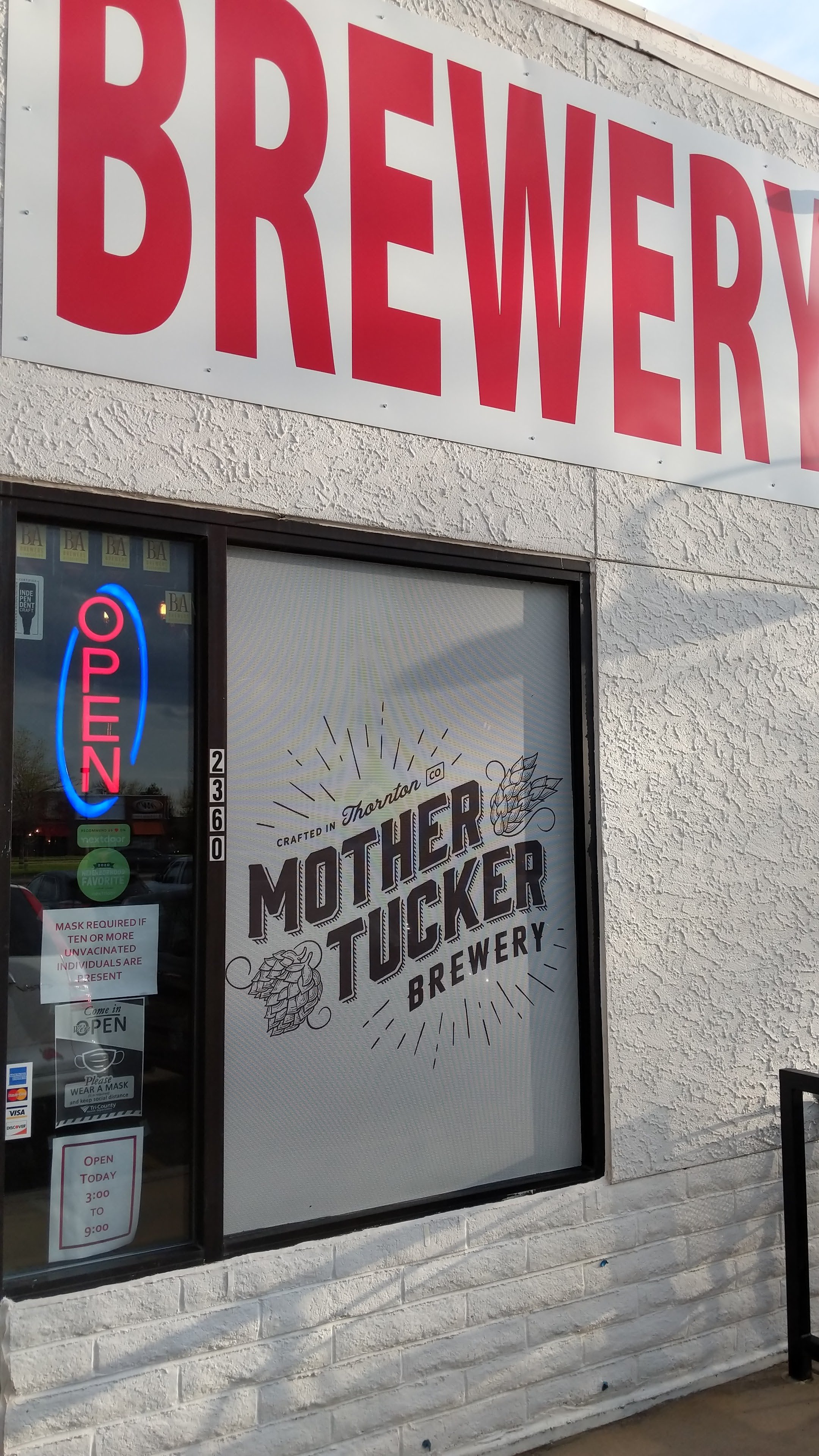 Mother Tucker Brewery in Thornton, Colorado