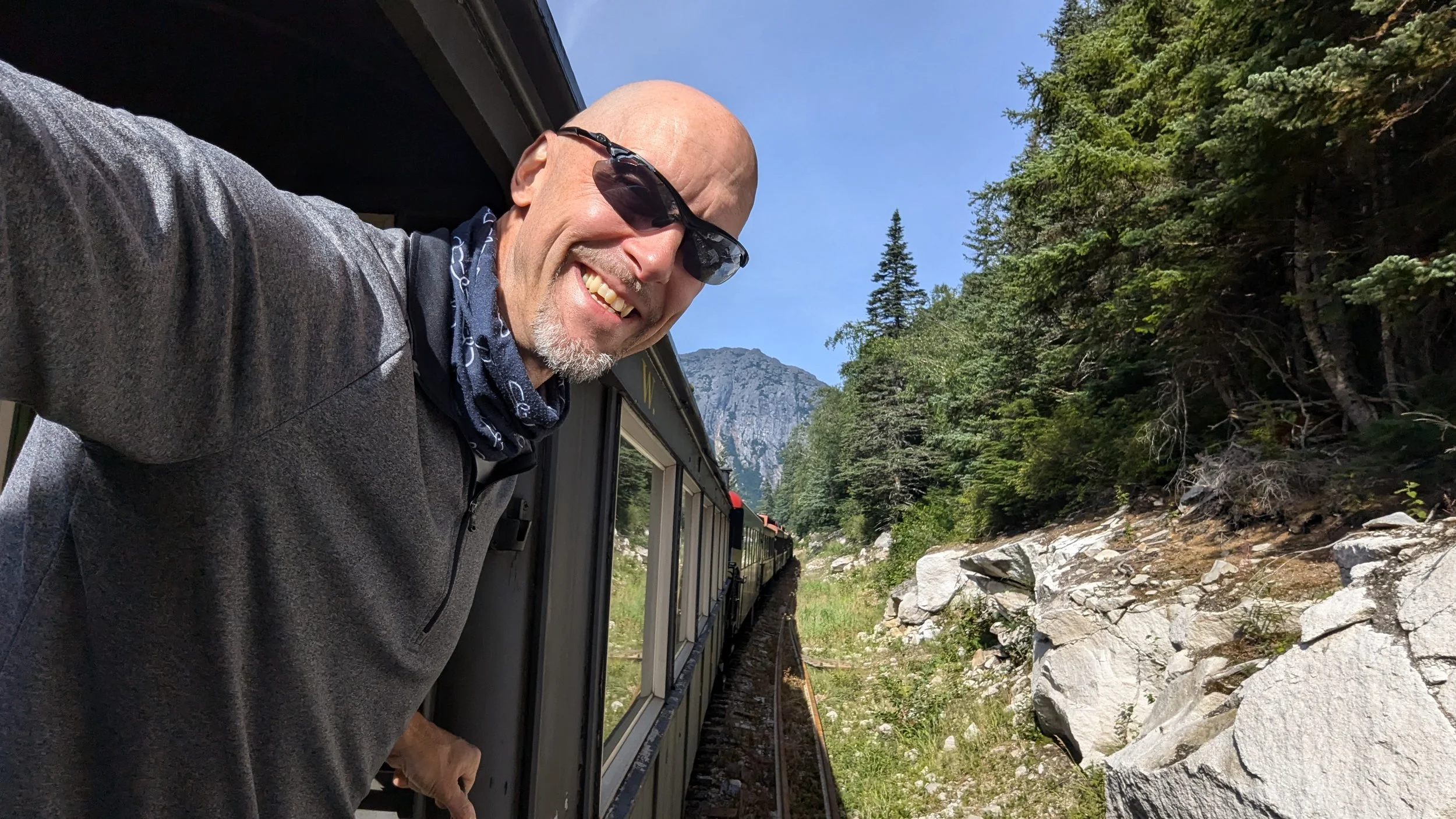 White Pass & Yukon Route Railroad in Skagway, Alaska